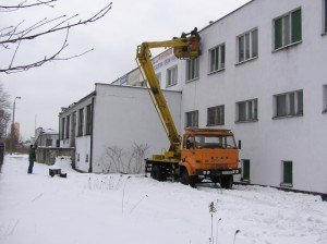 Podest ruchomy samojezdny P184H (podnośnik koszowy - zwyżka)